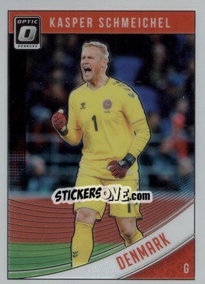 Sticker Kasper Schmeichel - Donruss Soccer 2018-2019 n. O-122 - Panini