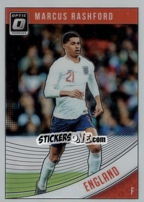 Sticker Marcus Rashford - Donruss Soccer 2018-2019 n. O-124 - Panini