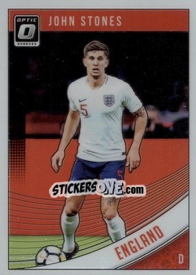 Sticker John Stones - Donruss Soccer 2018-2019 n. O-128 - Panini