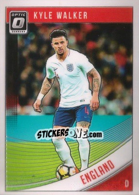 Sticker Kyle Walker - Donruss Soccer 2018-2019 n. O-129 - Panini