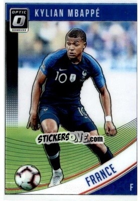 Sticker Kylian Mbappe - Donruss Soccer 2018-2019 n. O-132 - Panini