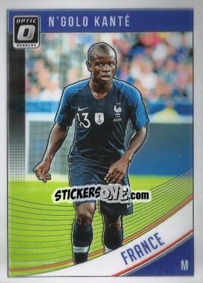 Sticker N'Golo Kante - Donruss Soccer 2018-2019 n. O-134 - Panini