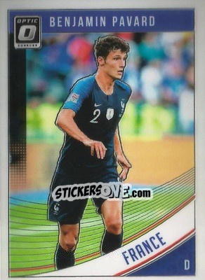 Sticker Benjamin Pavard - Donruss Soccer 2018-2019 - Panini