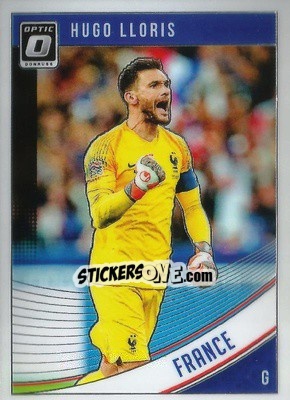 Sticker Hugo Lloris - Donruss Soccer 2018-2019 n. O-136 - Panini