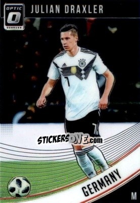 Sticker Julian Draxler - Donruss Soccer 2018-2019 n. O-140 - Panini