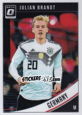 Sticker Julian Brandt - Donruss Soccer 2018-2019 - Panini