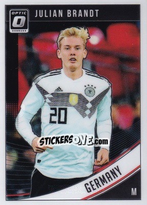 Sticker Julian Brandt - Donruss Soccer 2018-2019 n. O-142 - Panini