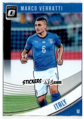 Sticker Marco Verratti - Donruss Soccer 2018-2019 n. O-145 - Panini