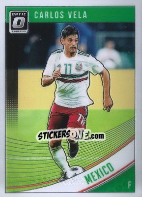 Sticker Carlos Vela - Donruss Soccer 2018-2019 n. O-148 - Panini