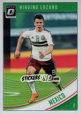 Sticker Hirving Lozano - Donruss Soccer 2018-2019 n. O-149 - Panini