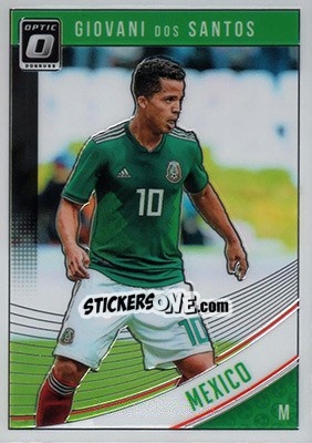 Sticker Giovani Dos Santos - Donruss Soccer 2018-2019 n. O-152 - Panini