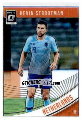 Sticker Kevin Strootman - Donruss Soccer 2018-2019 n. O-155 - Panini