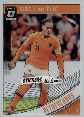 Sticker Virgil van Dijk - Donruss Soccer 2018-2019 - Panini