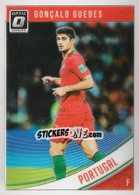 Sticker Goncalo Guedes - Donruss Soccer 2018-2019 n. O-160 - Panini