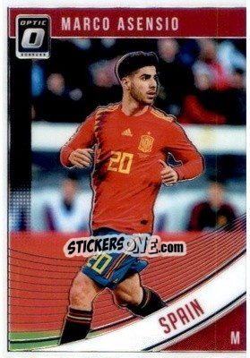 Sticker Marco Asensio - Donruss Soccer 2018-2019 n. O-163 - Panini