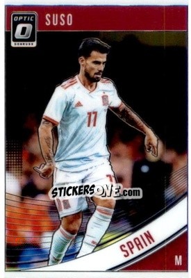 Sticker Suso - Donruss Soccer 2018-2019 n. O-164 - Panini