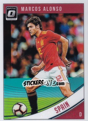 Sticker Marcos Alonso - Donruss Soccer 2018-2019 n. O-166 - Panini