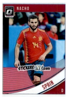 Sticker Nacho Fernández - Donruss Soccer 2018-2019 n. O-167 - Panini