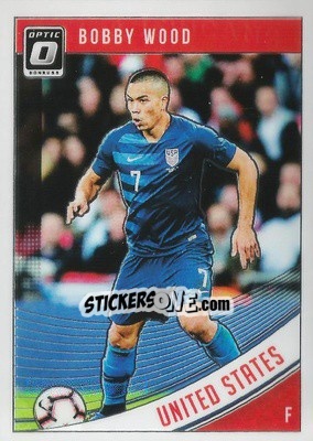 Sticker Bobby Wood - Donruss Soccer 2018-2019 - Panini