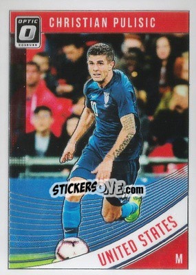 Sticker Christian Pulisic - Donruss Soccer 2018-2019 n. O-170 - Panini