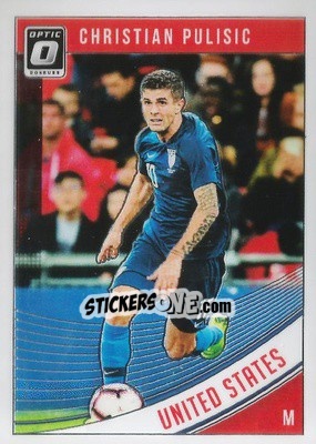 Figurina Christian Pulisic - Donruss Soccer 2018-2019 - Panini