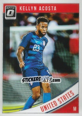 Sticker Kellyn Acosta - Donruss Soccer 2018-2019 n. O-171 - Panini