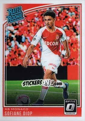 Sticker Sofiane Diop - Donruss Soccer 2018-2019 n. O-183 - Panini