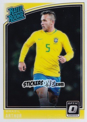 Sticker Arthur - Donruss Soccer 2018-2019 n. O-185 - Panini