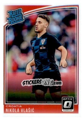 Sticker Nikola Vlasic - Donruss Soccer 2018-2019 n. O-188 - Panini