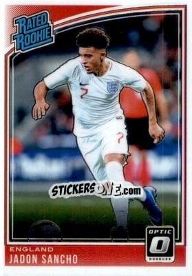 Sticker Jadon Sancho - Donruss Soccer 2018-2019 n. O-189 - Panini