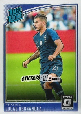 Sticker Lucas Hernandez - Donruss Soccer 2018-2019 - Panini
