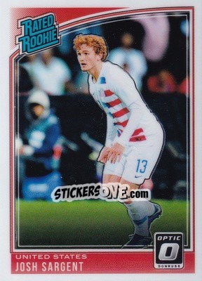 Sticker Josh Sargent - Donruss Soccer 2018-2019 - Panini