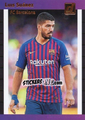 Sticker Luis Suarez - Donruss Soccer 2018-2019 n. DT-1 - Panini