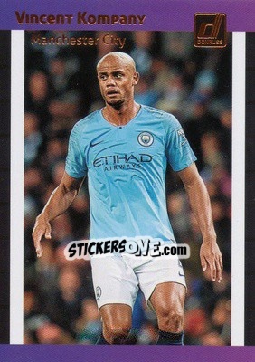 Sticker Vincent Kompany - Donruss Soccer 2018-2019 n. DT-4 - Panini