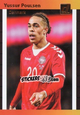 Sticker Yussuf Poulsen - Donruss Soccer 2018-2019 n. DT-13 - Panini