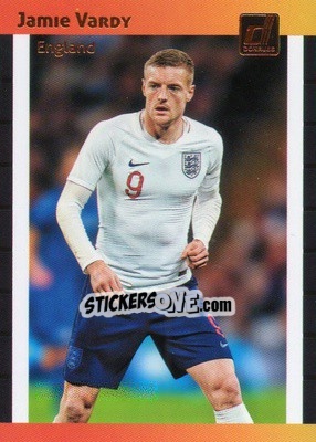 Sticker Jamie Vardy - Donruss Soccer 2018-2019 n. DT-14 - Panini