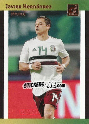 Sticker Javier Hernandez - Donruss Soccer 2018-2019 - Panini