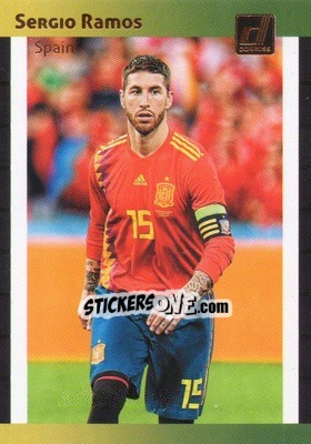Sticker Sergio Ramos - Donruss Soccer 2018-2019 n. DT-19 - Panini