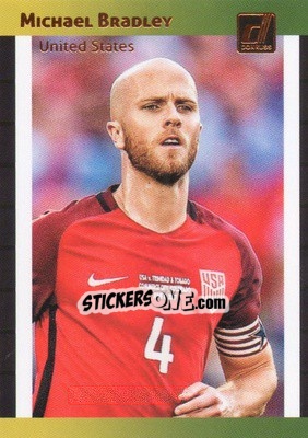 Figurina Michael Bradley - Donruss Soccer 2018-2019 - Panini