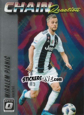 Sticker Miralem Pjanic - Donruss Soccer 2018-2019 n. CR-2 - Panini