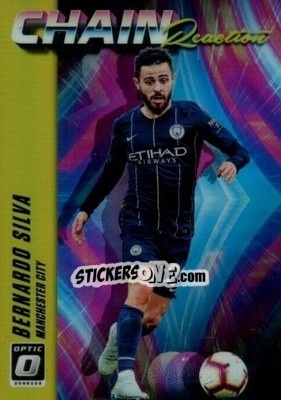 Sticker Bernardo Silva - Donruss Soccer 2018-2019 n. CR-5 - Panini