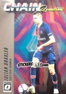 Sticker Julian Draxler - Donruss Soccer 2018-2019 n. CR-7 - Panini