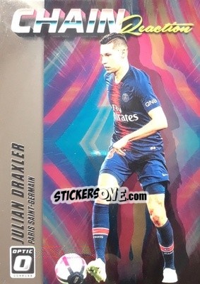 Sticker Julian Draxler - Donruss Soccer 2018-2019 - Panini