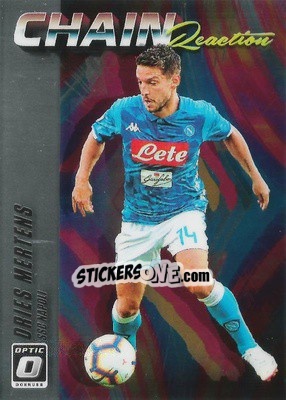 Sticker Dries Mertens - Donruss Soccer 2018-2019 n. CR-9 - Panini