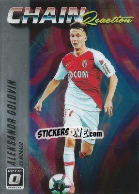 Sticker Aleksandr Golovin - Donruss Soccer 2018-2019 n. CR-11 - Panini