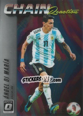 Sticker Angel Di Maria - Donruss Soccer 2018-2019 n. CR-12 - Panini