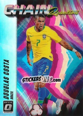 Sticker Douglas Costa - Donruss Soccer 2018-2019 n. CR-15 - Panini