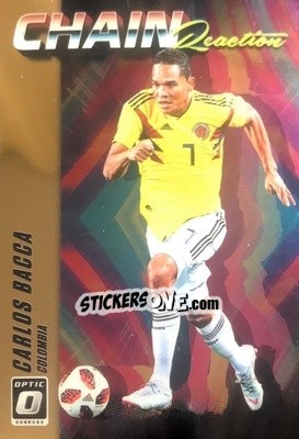 Sticker Carlos Bacca - Donruss Soccer 2018-2019 n. CR-16 - Panini