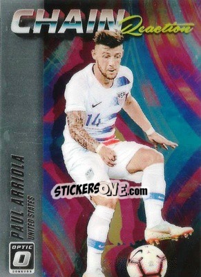 Sticker Paul Arriola - Donruss Soccer 2018-2019 n. CR-25 - Panini