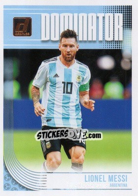 Sticker Lionel Messi - Donruss Soccer 2018-2019 - Panini
